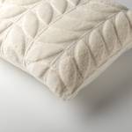 Housse de coussin Aya Blanc - Textile - 60 x 40 x 60 cm