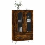 Highboard DE5493 Raucheiche Dekor