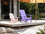 Chaise de jardin ADIRONDACK Mauve