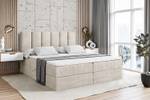 Boxspringbett BOXI1 Beige - Breite: 120 cm - H4