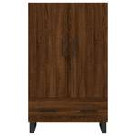 Highboard DE3572 Eiche Schwarzbraun Dekor