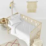 Basic Set housse couette 100x120 Blanc 120 x 100 cm