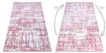 Tapis Acrylique Dizayn 122 Rose Clair Rose foncé - Matière plastique - Textile - 160 x 1 x 230 cm