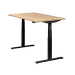 Elektrischer Tisch Easydesk Furnier Breite: 140 cm - Schwarz