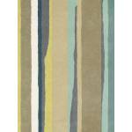 Tapis salon CRESSIDA Vert - Fourrure véritable - 170 x 18 x 240 cm