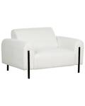 Fauteuil ASKIM Noir - Blanc