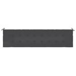 Coussin de banc de jardin Noir