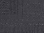 Couverture FETHIYE Gris - Fibres naturelles - 170 x 1 x 140 cm