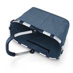 Einkaufskorb carrybag Twist Blue Blau - Kunststoff - 48 x 29 x 28 cm