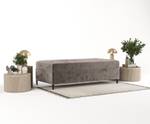 Boxspringbett Araya Braun - Breite: 100 cm - H3