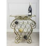 Weinregal 10-1229-cz-z Gold - Metall - 60 x 66 x 23 cm