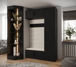 Garderobe Inova 3 Z19 Schwarz - Weiß - Schwarz