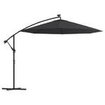 Parasol en porte-à-faux 3007815 Noir