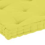 Coussin de palette 3005481 Vert - Textile - 40 x 7 x 73 cm