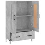 Highboard DE2381 Steingrau