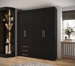 Garderobe Inova 3 Z15 Schwarz - Gold