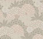 Vliestapete Floral Grau Bunt Beige - Grau - Pink - Weiß