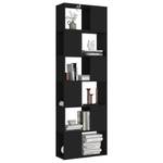 Bücherregal 3008353 Schwarz - Holzwerkstoff - 60 x 186 x 24 cm