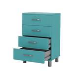 Petit meuble de rangement Malibu Turquoise