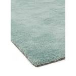 Tapis de salon moderne tissé plat LOU Bleu clair - 160 x 230 cm