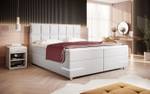 Boxspringbett Milano Weiß - Breite: 120 cm - H3