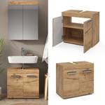 Waschbeckenunterschrank Luna 36760 Braun - Holzwerkstoff - 60 x 56 x 34 cm