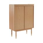 Buffet design Bombong Marron - En partie en bois massif - 90 x 125 x 40 cm