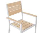 Chaise de jardin PRATO Beige - Blanc