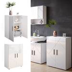 Mobilier de salle de bains Irma Blanc brillant - Blanc