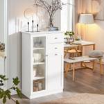 Buffet - Bahut FSB32-W Blanc - Bois manufacturé - 80 x 125 x 40 cm