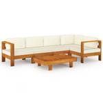 Garten-Lounge-Set (6-teilig) 3006534-6 Creme