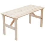 Tisch BERGEN 65x150cm, Kiefer massiv Braun - Massivholz - Holzart/Dekor - 150 x 74 x 65 cm
