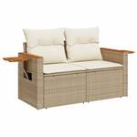 Gartensitzgruppe K3628(6-tlg) Beige - Massivholz - 69 x 62 x 62 cm