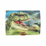 Schatztruhe Dino World Kunststoff - 20 x 13 x 15 cm