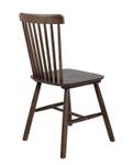 Chaise bistrot bois MONA (Lot de 2) Marron - Bois massif - 52 x 90 x 50 cm