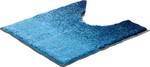 WC-Umrandung 142491 Blau - Textil - 50 x 2 x 50 cm