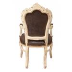 Fauteuil Baroque - LOUIS XVI Marron