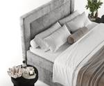 Boxspringbett Imagine Grau - Breite: 180 cm - H4