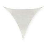 Voile d'ombrage triangulaire PE-HD blanc 300 x 265 cm