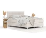 Boxspringbett Sorrento Beige - Breite: 200 cm