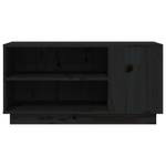 TV-Schrank D513 Schwarz - Massivholz - 35 x 41 x 80 cm