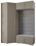 Garderobe Inova 3 Z21 Gold - Grau - Gold