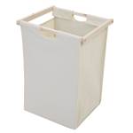 Leiterregal B59 Wäschekorb Beige - Braun - Holzart/Dekor - Holz teilmassiv - 41 x 152 x 35 cm