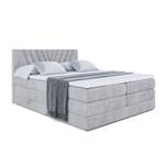 Boxspringbett ERNINA KING Grau - Breite: 120 cm