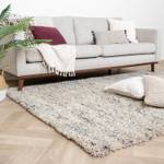 Hochflor Wollteppich Royal Grau - 200 x 290 cm