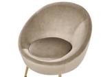 Sessel LANGA Beige - Gold - Taupe