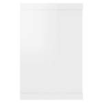 Étagère murale (lot de 2) 3016486-1 Blanc crème brillant - 15 x 23 x 60 cm - Nombre de pièces dans le lot : 2