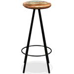 Bar-Set(3-teilig) 275128 Braun - Metall - Massivholz - Holzart/Dekor - 60 x 107 x 60 cm