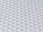Orthopädische Matratze 160x200 7-Zonen Weiß - Textil - 160 x 15 x 200 cm