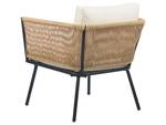 Bistro Set GARGANO 3-tlg Beige - Creme - Petrol